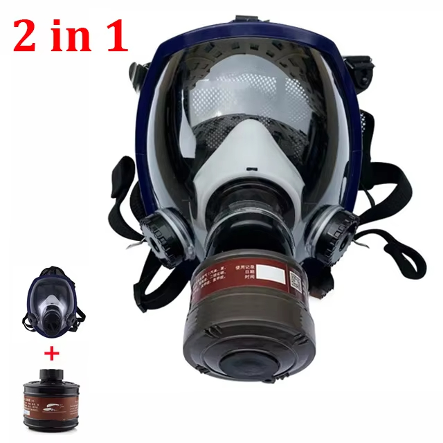 Masque à gaz complet contamina - Dust Mask Construction avis et prix